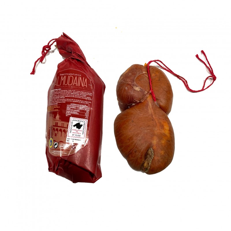 SOBRASSADA EXTRA PICANTE ( ALMUDAINA ) rojo