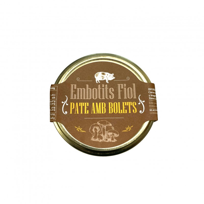EL PALMERAL / Paté de bolets